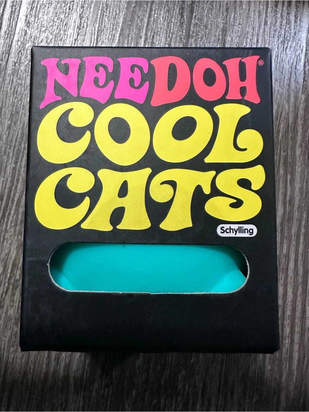Cool Cats Teal Silicone Cat Toy